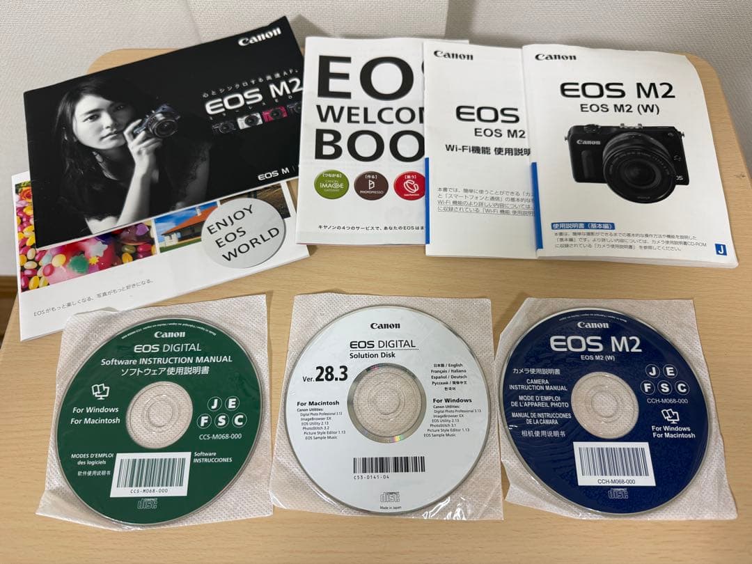 【超美品】canon キヤノン EOS M2　レンズキット Wi-Fi