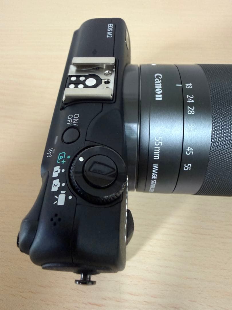 【超美品】canon キヤノン EOS M2　レンズキット Wi-Fi