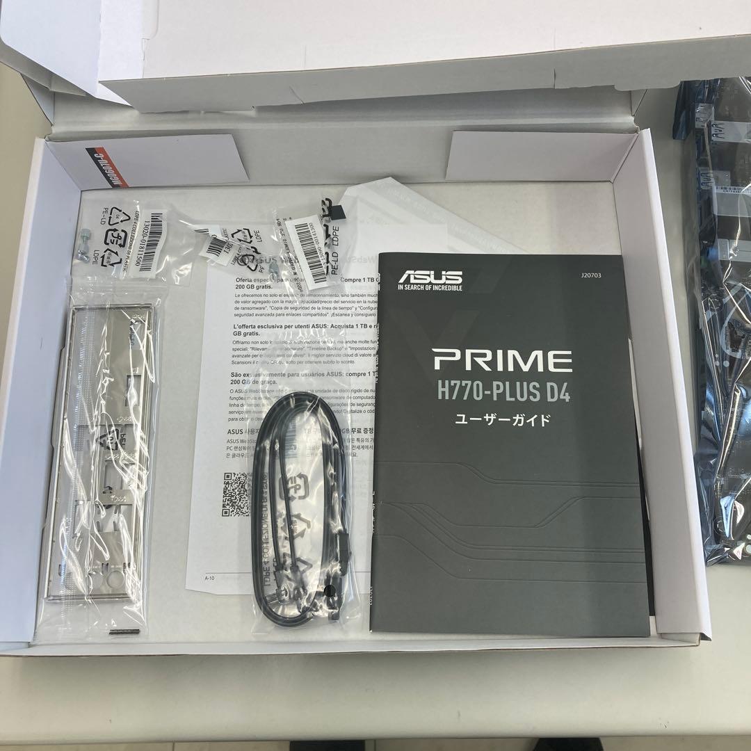 ASUS PRIME H770-PLUS D4 マザーボード