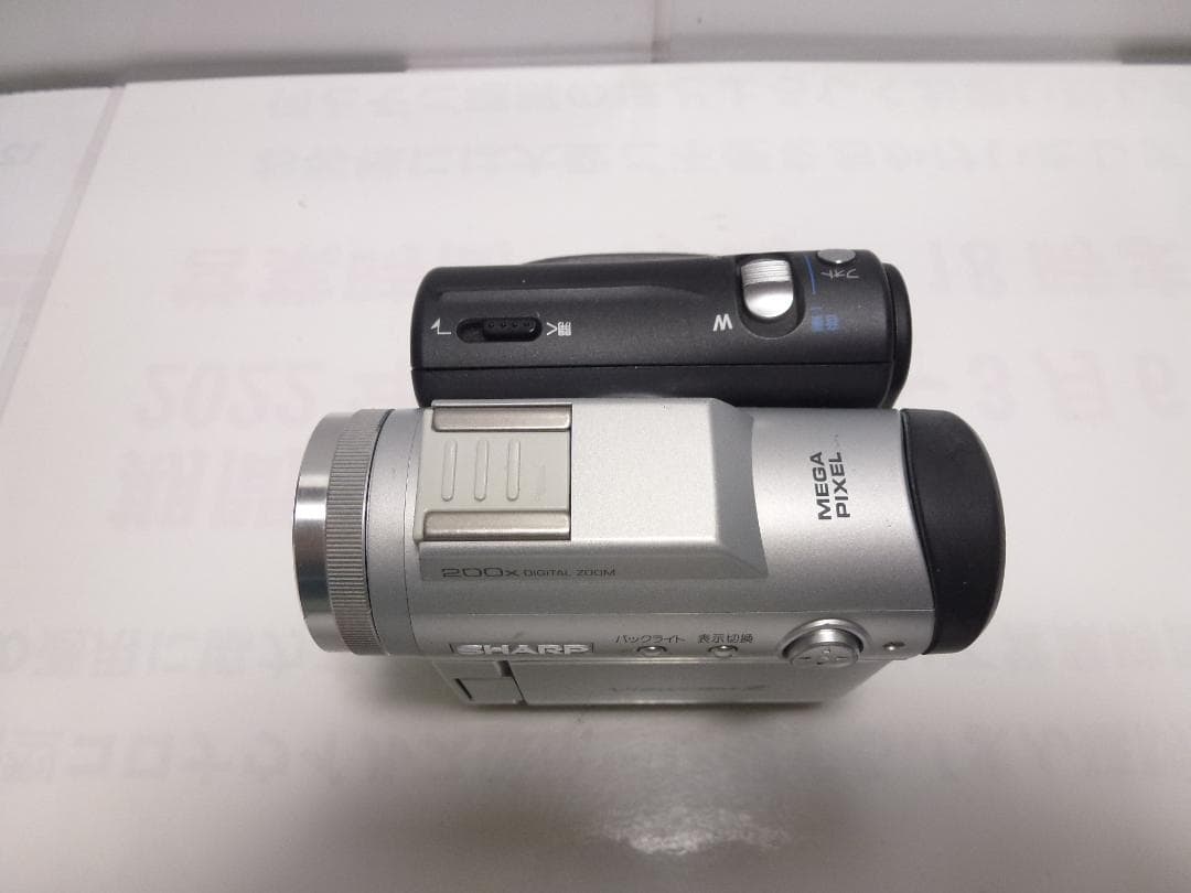 希少　動作品　miniDV　シャープ　 SHARP ビデオカメラ VL-Z7　②