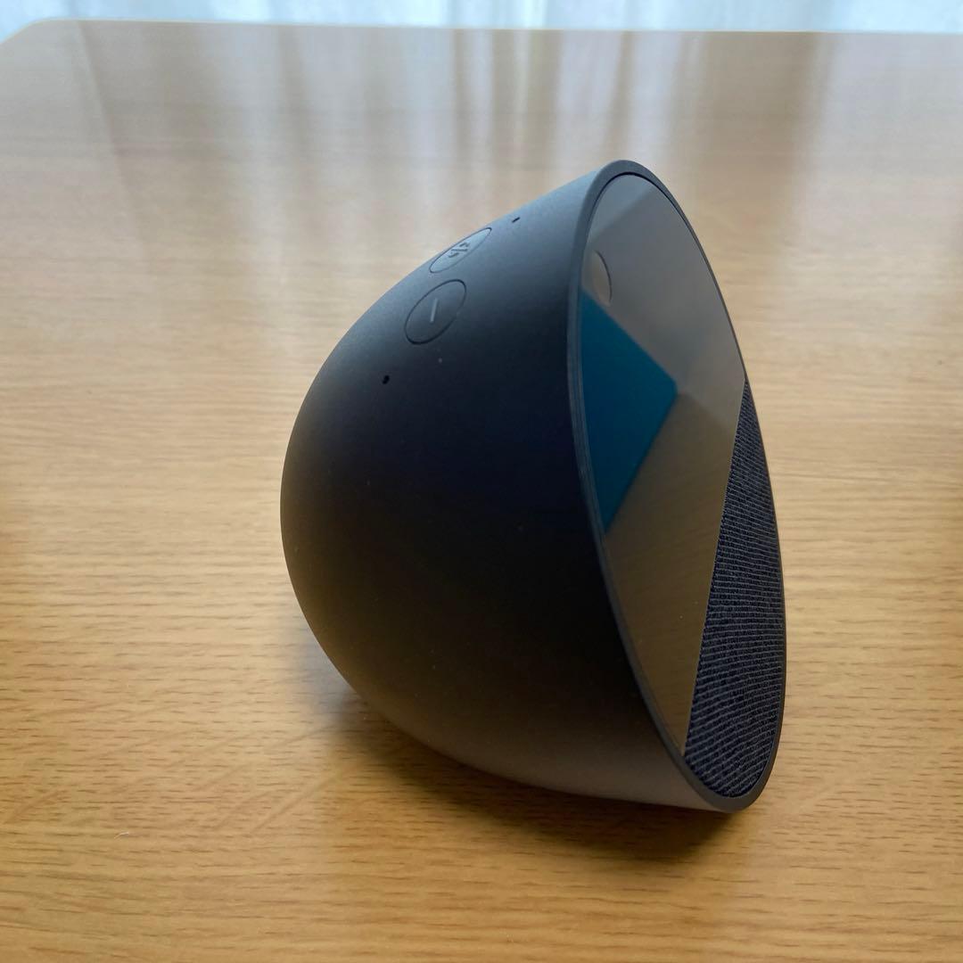 Amazon Echo Spot 2024年モデル チャコール