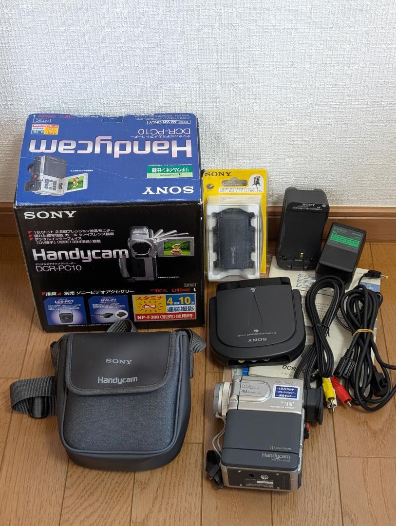 SONY DCR-PC10 MiniDVビデオカメラ 動作品