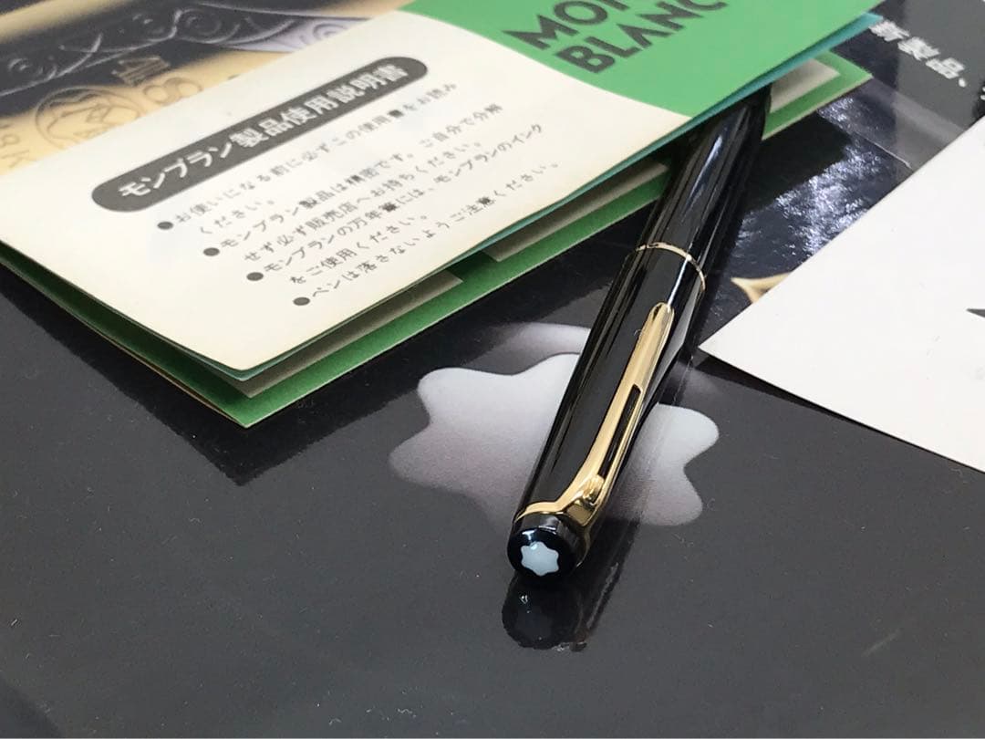 モンブラン　ボールペン★極上品！★ハンマートリガーNo38★現行純正インク装着済