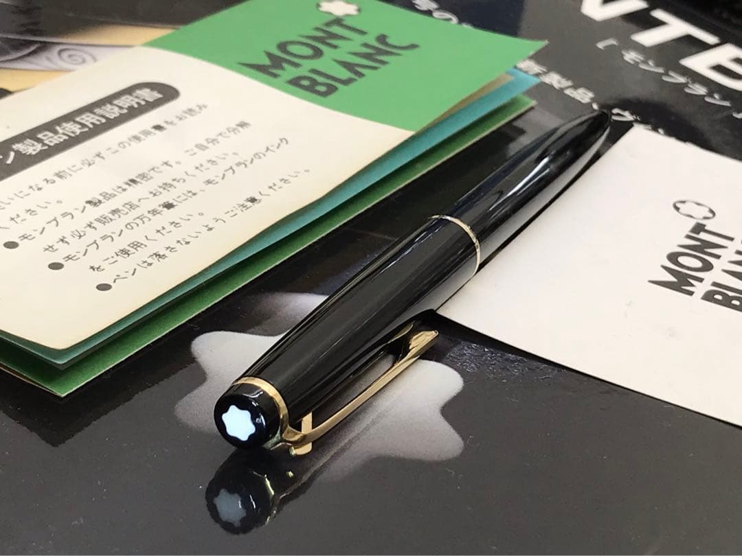 モンブラン　ボールペン★極上品！★ハンマートリガーNo38★現行純正インク装着済