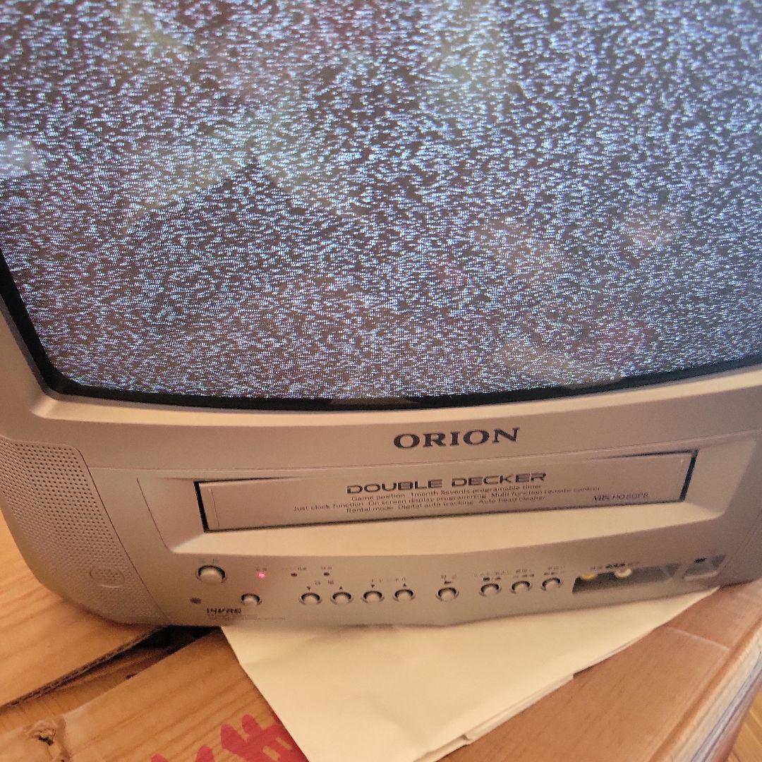 ORION テレビデオ14型 レトロ家電