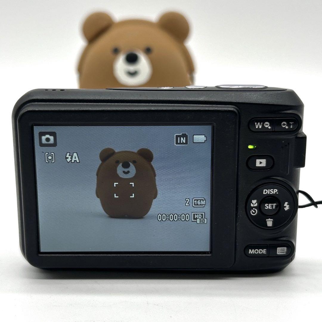 Kodak PIXPRO FZ43 黒 平成レトロ ブラック デジカメ 動作品