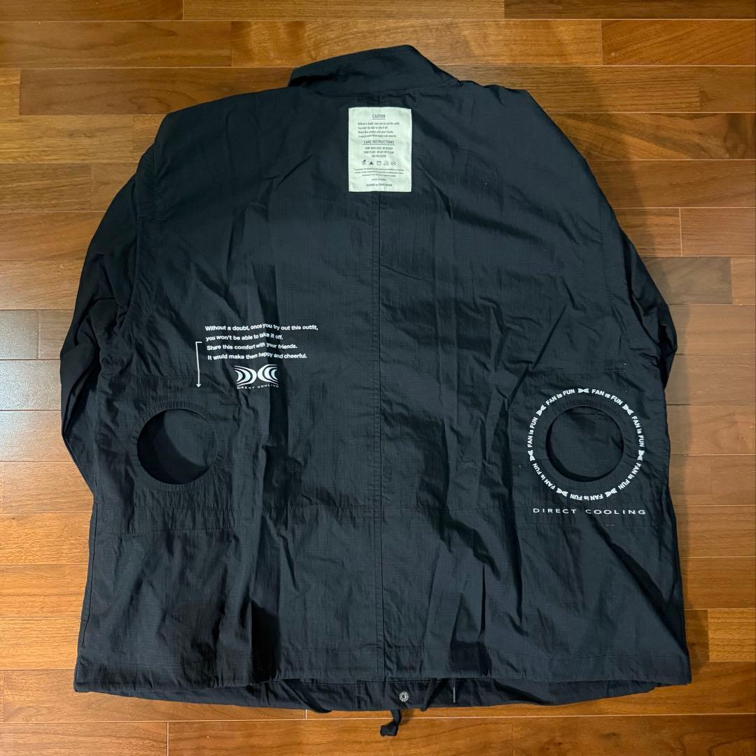 空調服 BEAMS DESIGN ブラック Lサイズ