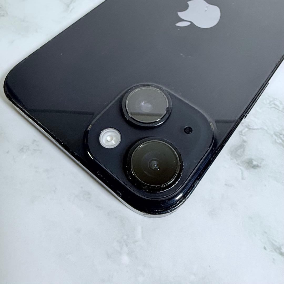 ★バッテリー100% iPhone 14 128GB ミッドナイト SIMフリー