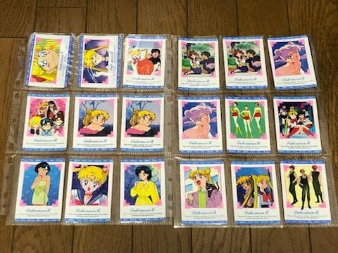 美少女戦士セーラームーン　ヒーローコレクション１　カード１０９種１６８枚セット