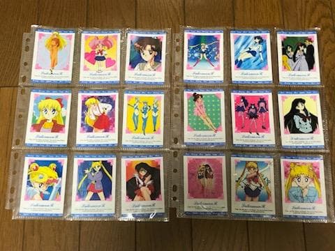 美少女戦士セーラームーン　ヒーローコレクション１　カード１０９種１６８枚セット