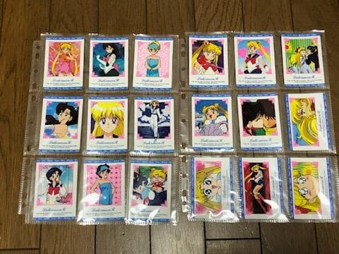 美少女戦士セーラームーン　ヒーローコレクション１　カード１０９種１６８枚セット