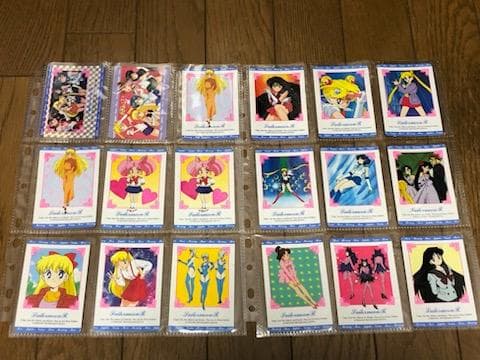 美少女戦士セーラームーン　ヒーローコレクション１　カード１０９種１６８枚セット