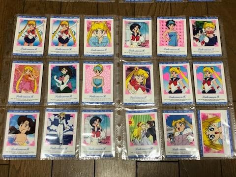 美少女戦士セーラームーン　ヒーローコレクション１　カード１０９種１６８枚セット