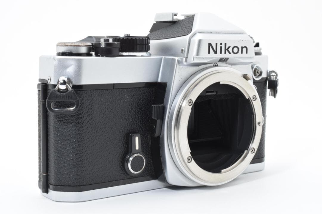 美品 NIKON FE シルバー フィルムカメラ モルト新品交換済 H300