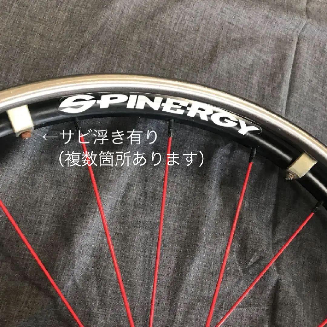 【値下げ】SPINERGY　SPOX　車椅子用ホイール　ハンドリム・タイヤ付