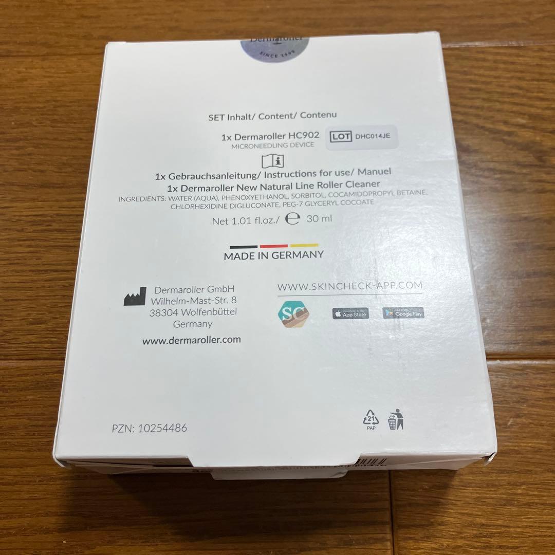 【正規品・未開封】ダーマローラーHC 902 & Cleaner セット