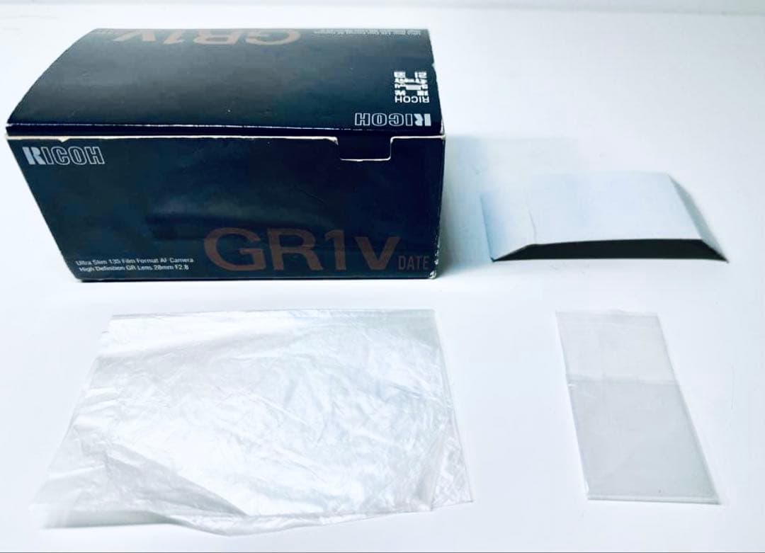 美品 RICOH GR1V コンパクトフィルムカメラ