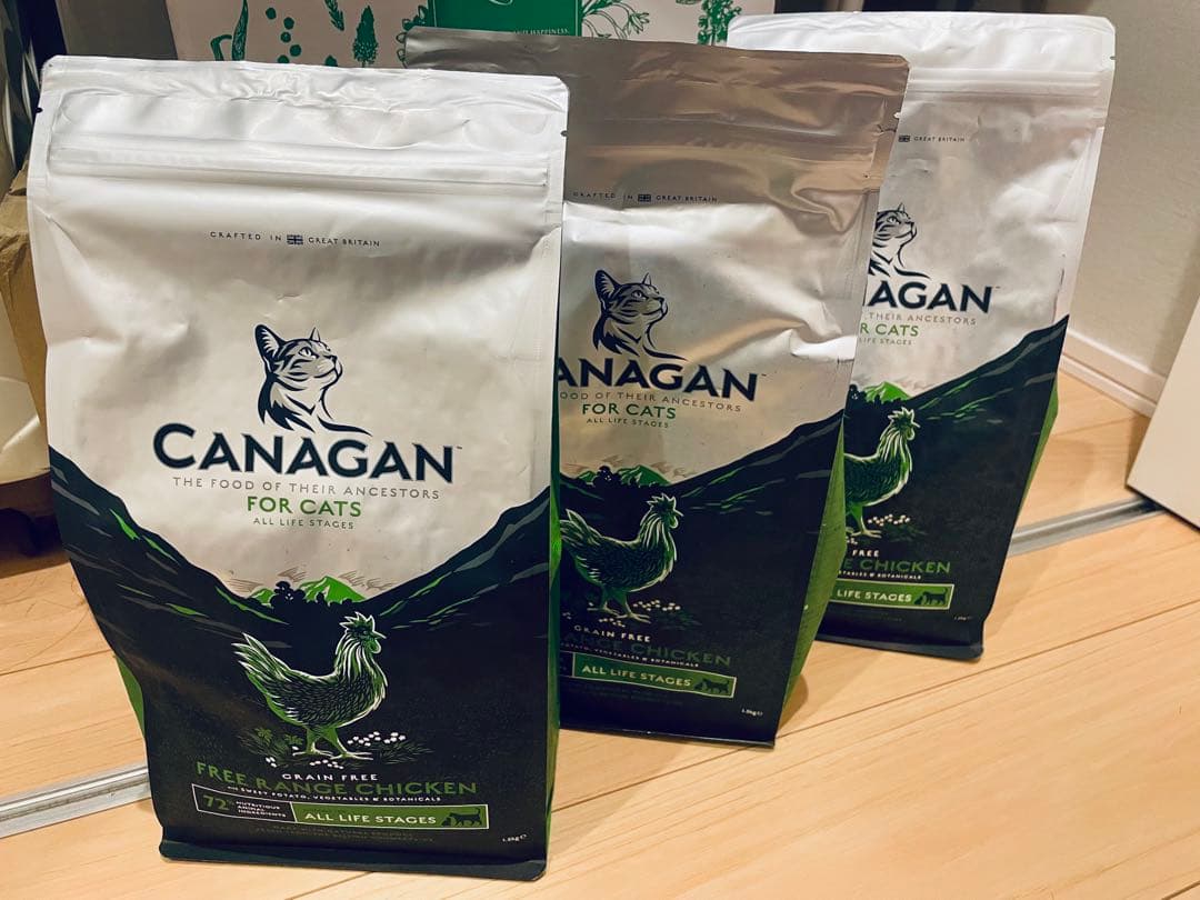 【未開封】CANAGAN カナガン キャットフード チキン　1.5kg×3袋