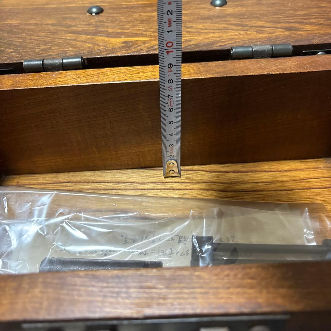 天正大判 金色装飾 木製箱