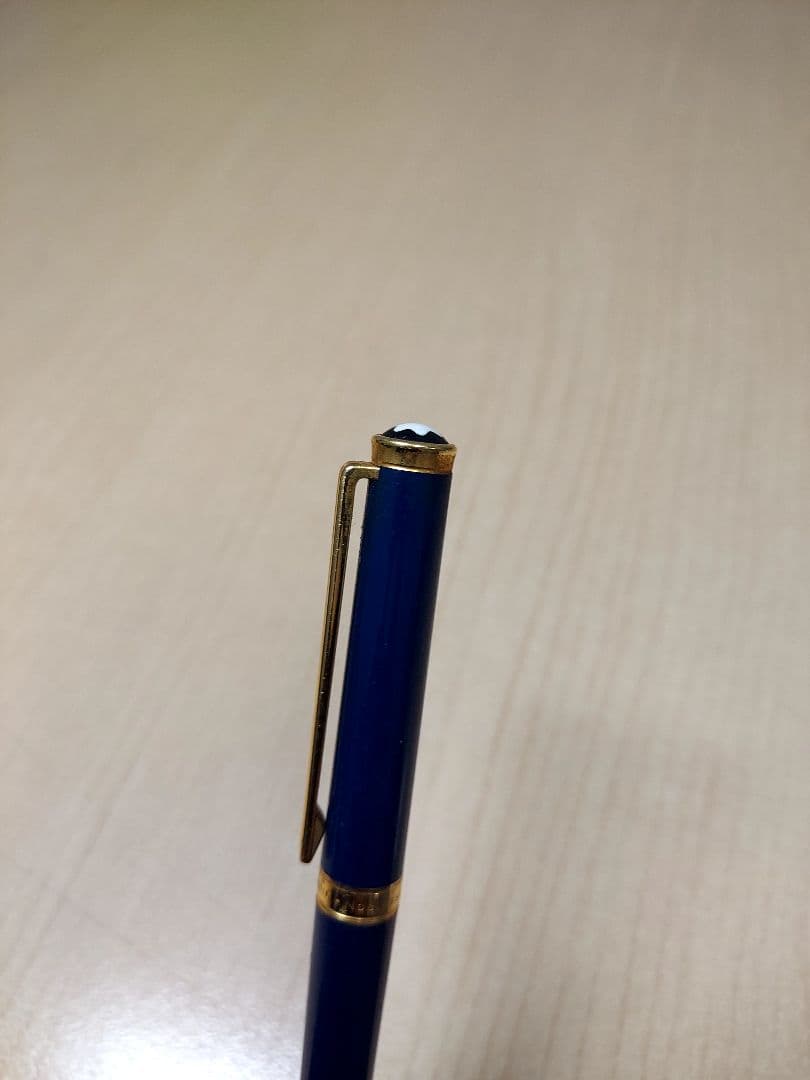 Mont Blanc　ボールペン　ノブレス　オブリュージュ　ブルー×ブラック