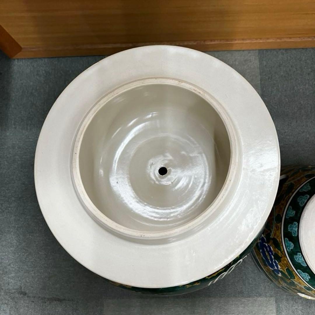 【九谷焼】吉田屋花鳥図　沈香壺〈送料込み〉