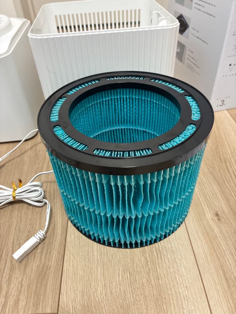 サーキュレーター付　気化式加湿機　美品