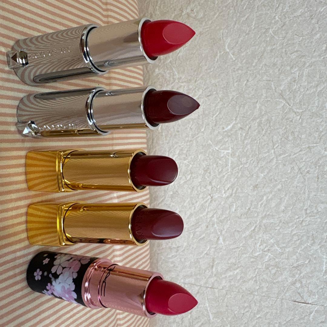 リップスティック　5本セット　GIVENCHY CHANEL MAC