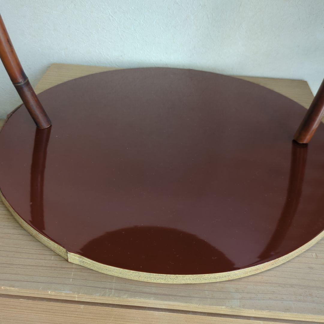双紅棚　茶道具　棚　組み立て式　木製　漆器　茶道　木箱　茶棚
