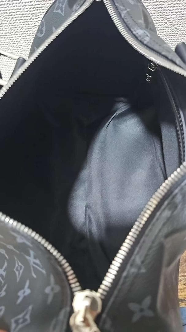 ルイヴィトン Keepall 35 ブラックモノグラム ボストンバッグ