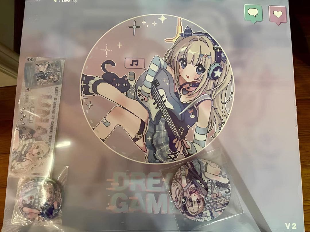【新品未開封】Dream Gamer 逐梦者 Una V2 KONマウスパッド