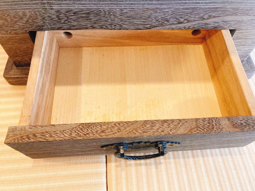 囲炉裏　電気火鉢　桐テーブル　ハロゲンヒーター　日本製