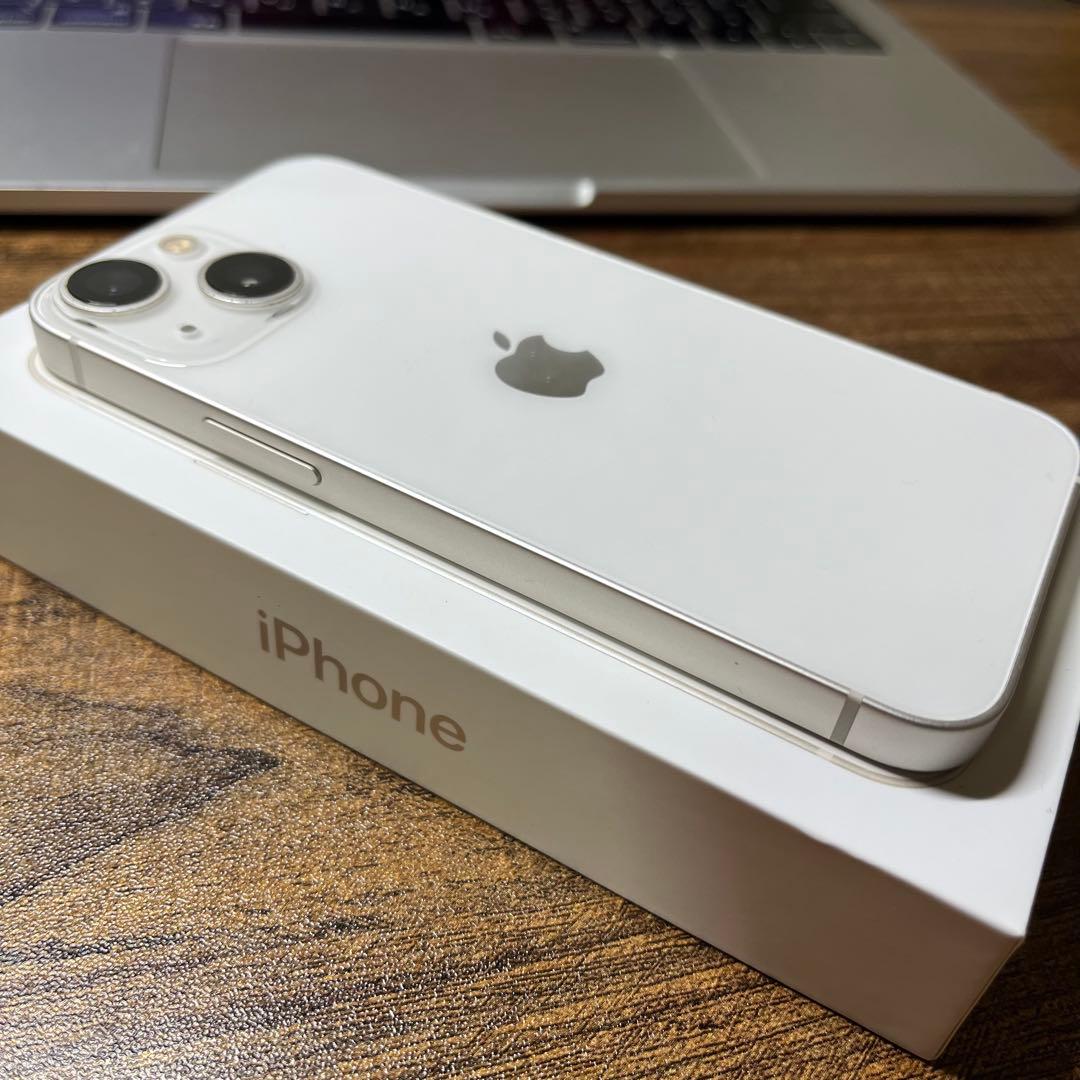 美品 Iphone13mini 128gb simフリー バッテリー100％