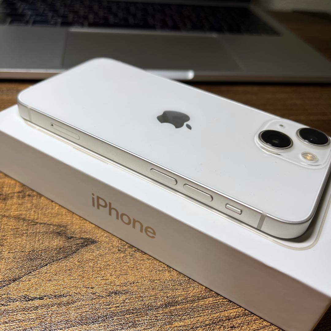 美品 Iphone13mini 128gb simフリー バッテリー100％