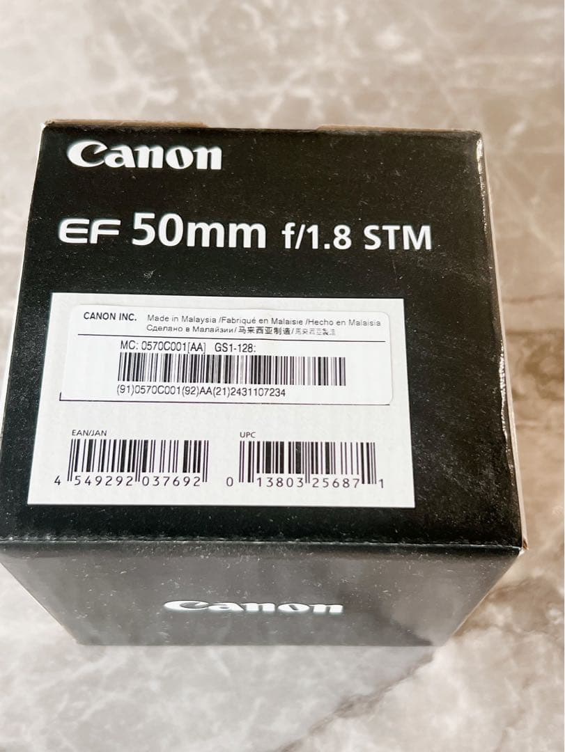 【新品】EF50mm F1.8 STM 標準 単焦点レンズ フルサイズ対応