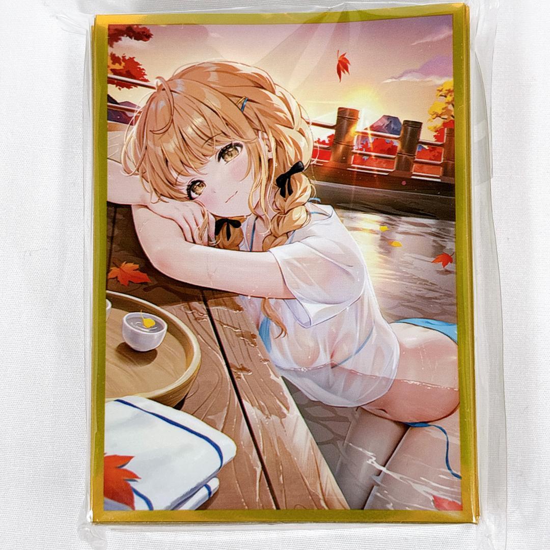 学園アイドルマスター 藤田ことね 温泉 スリーブ プレイマット セット shir
