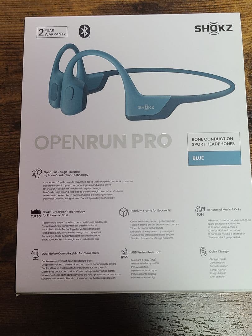 Shokz (ショックス) OpenRun Pro 骨伝導イヤホン