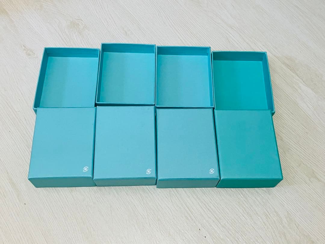 Tiffany & Co. アクセサリー　ギフトボックス 4個セット　旧型