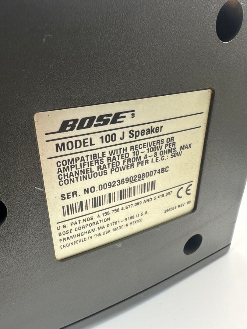 BOSE 100J スピーカー 左右セット オーディオ