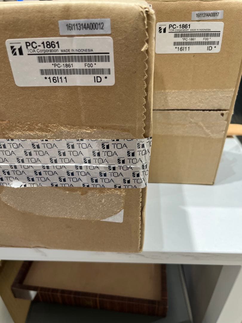 天井スピーカー　店舗スピーカー　TOA PC-1861 新品未使用2個セット