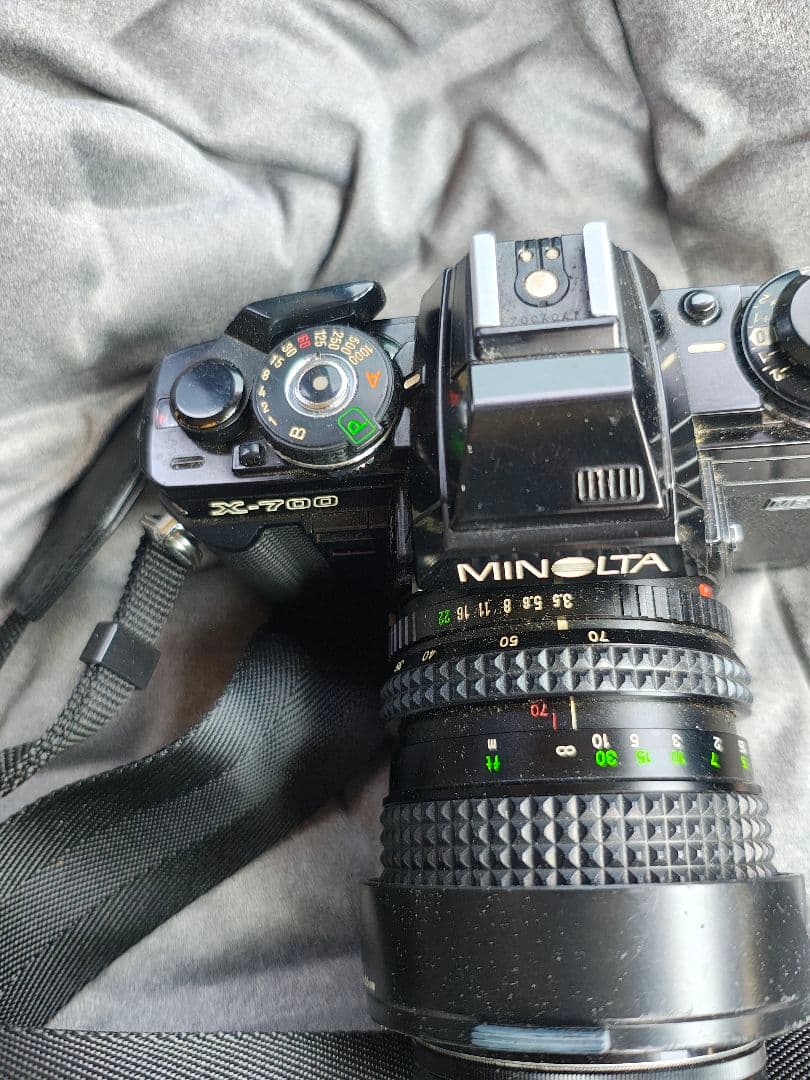 MINOLTA X-700 フィルムカメラ 35-105mmレンズ付き