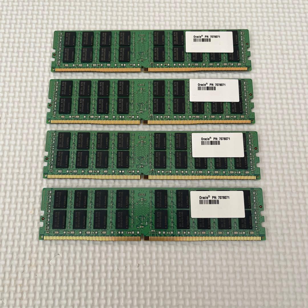 Samsung ECC DDR4 16GB×4 64GB サーバー用