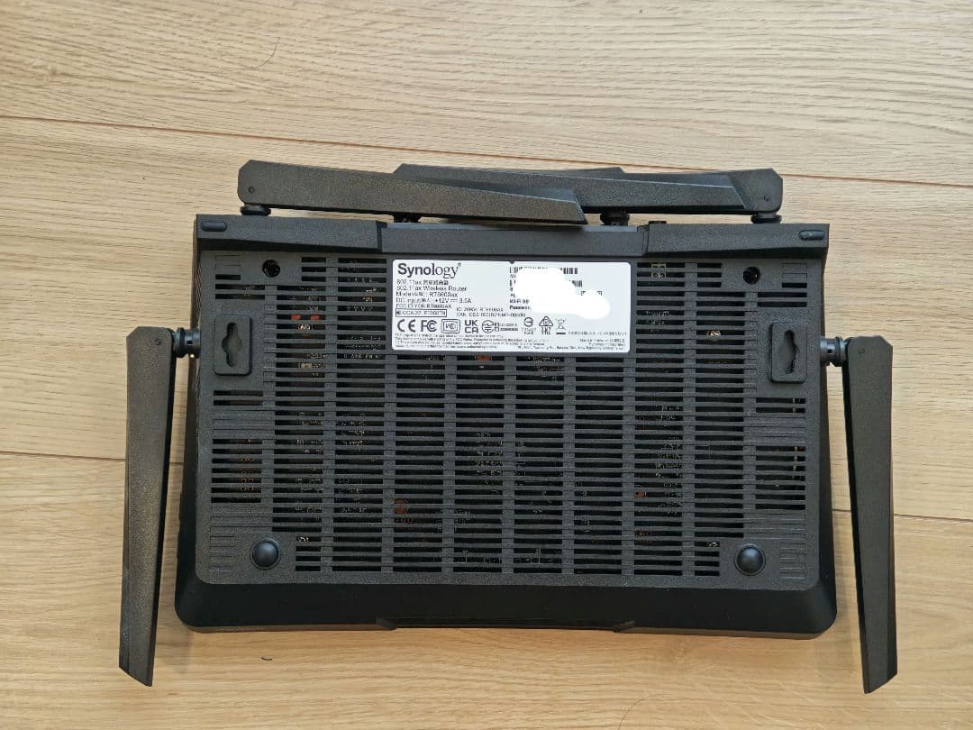 Synology 無線LANルーター RT6600ax