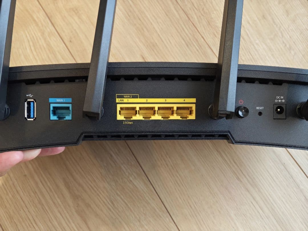 Synology 無線LANルーター RT6600ax