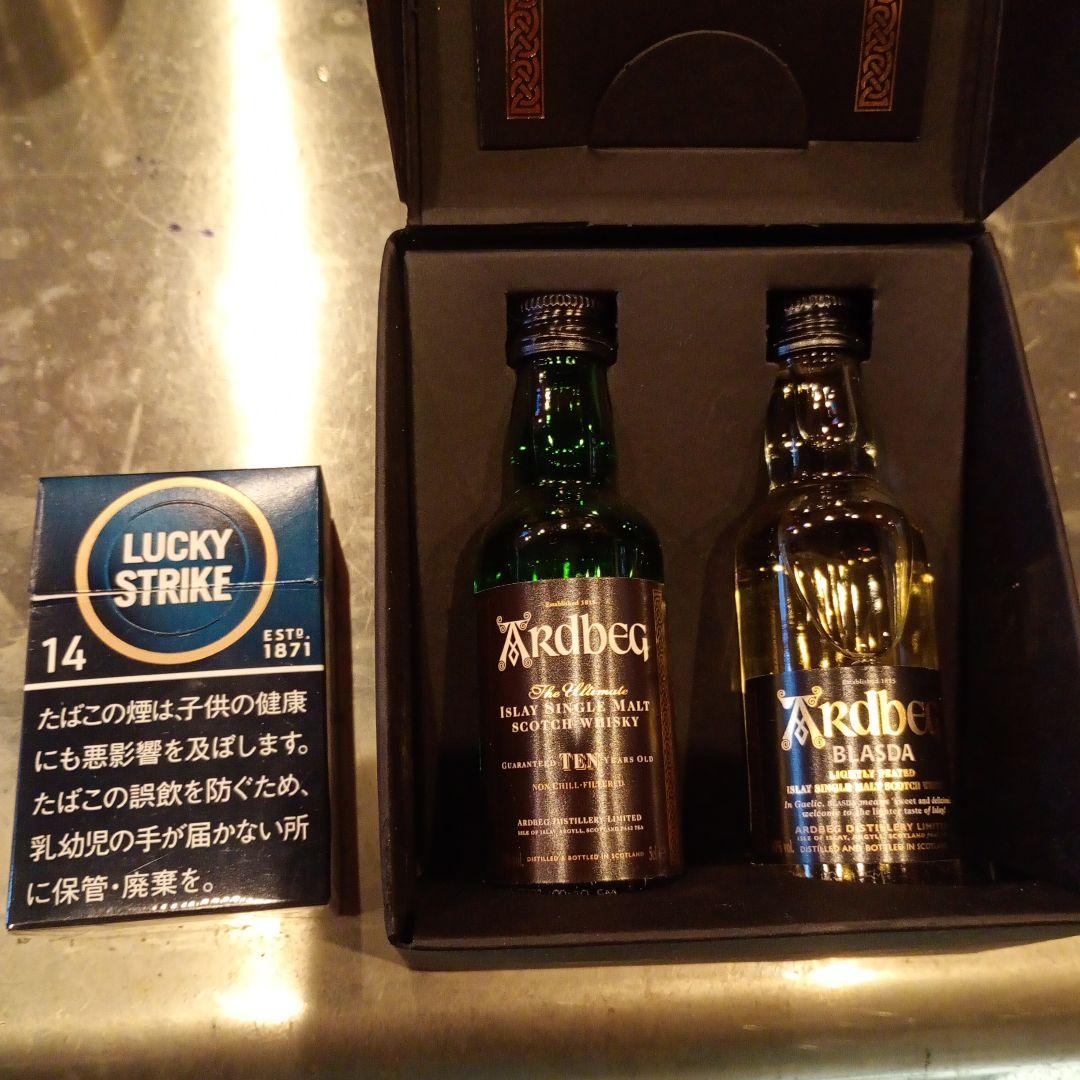 Ardbeg TEN & Blasda ミニボトル2本セット