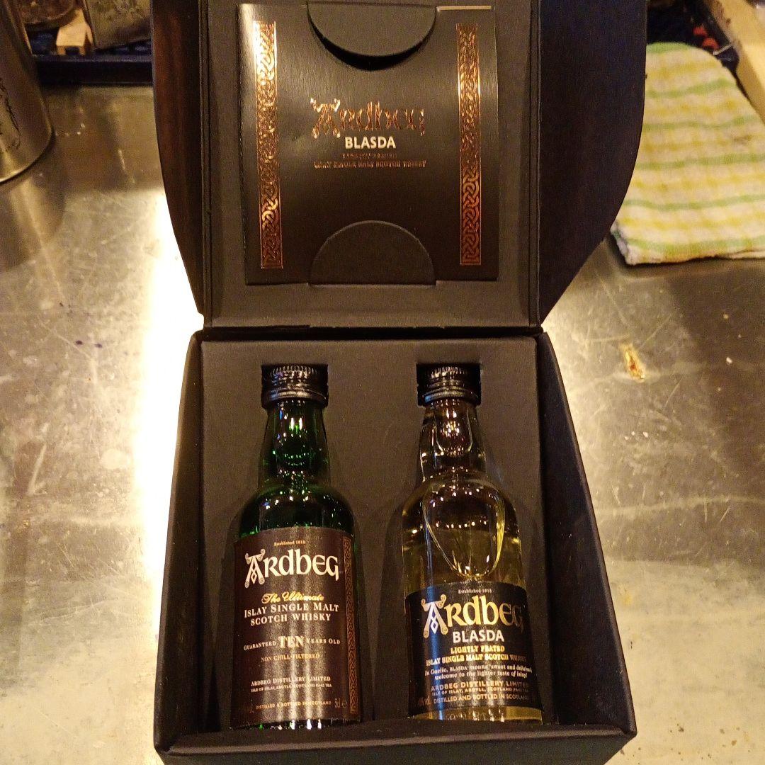 Ardbeg TEN & Blasda ミニボトル2本セット