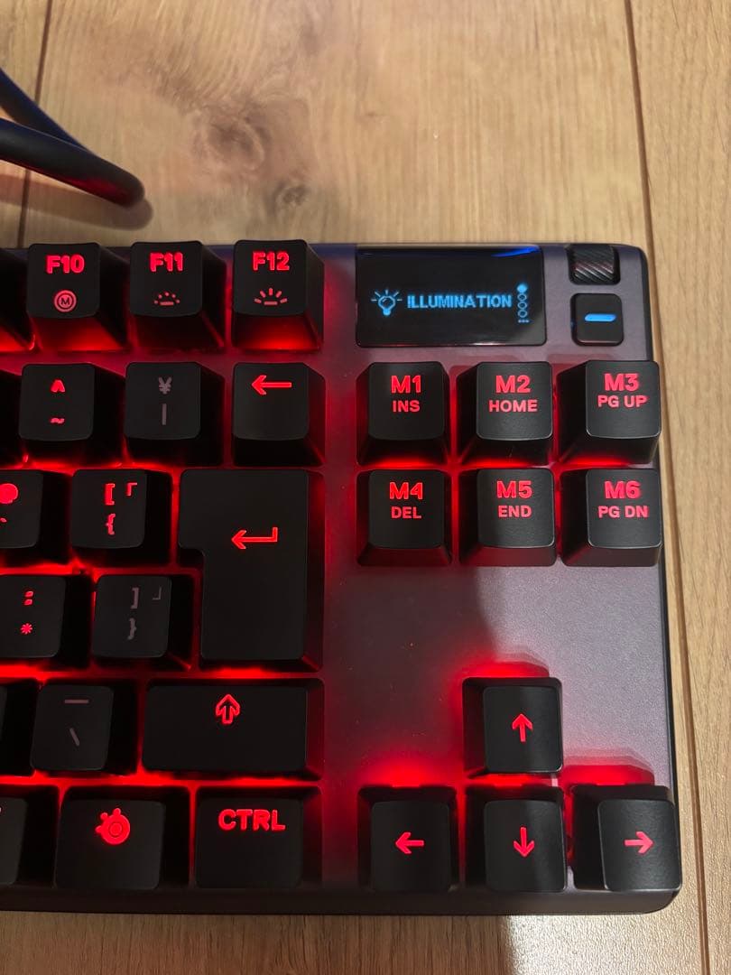 SteelSeries APEX PRO TKL キーボード 本体 美品