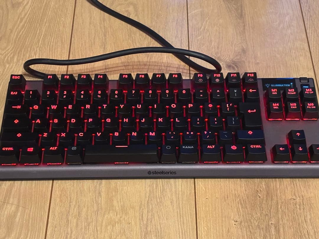 SteelSeries APEX PRO TKL キーボード 本体 美品