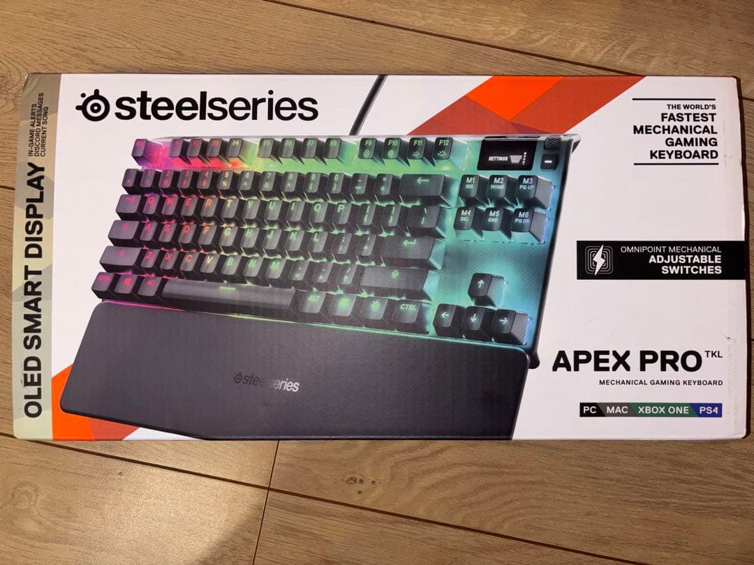 SteelSeries APEX PRO TKL キーボード 本体 美品