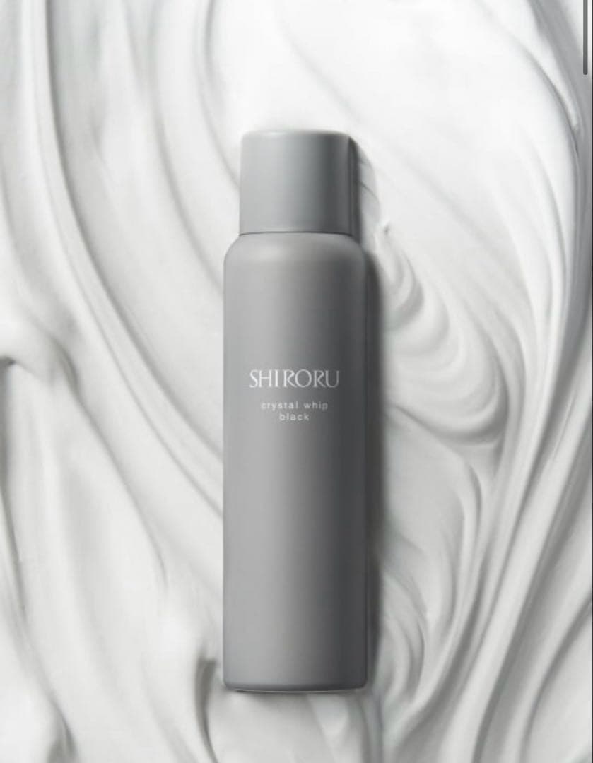 SHIRORU シロル crystal white black 洗顔料