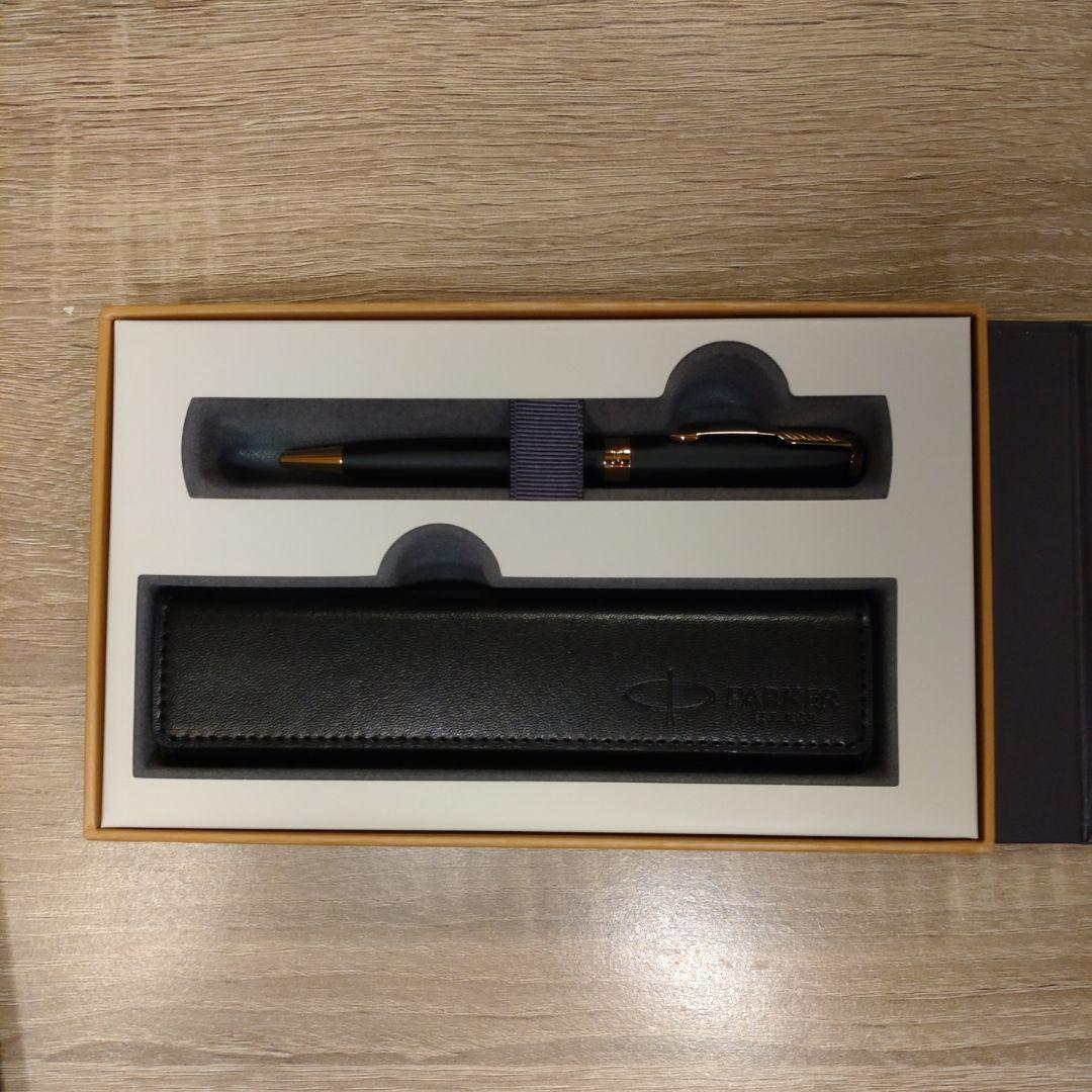 贈答用 未使用 PARKER パーカー ボールペン ソネット マットブラックGT